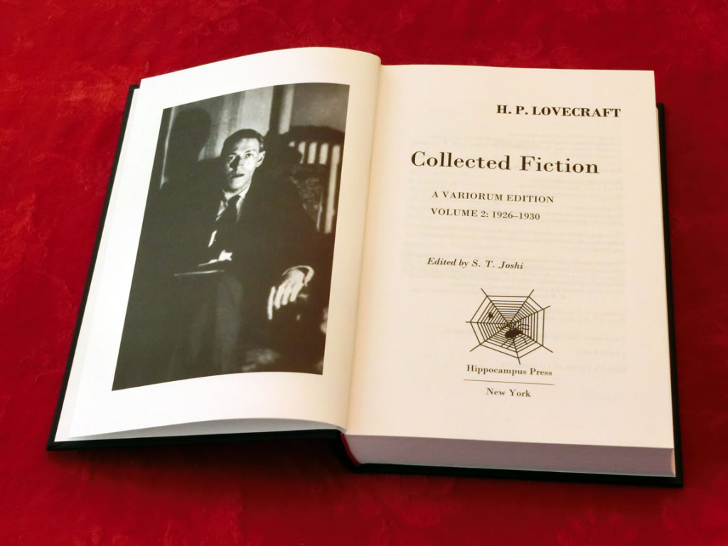 Inside HPL Picture: H. P. Lovecraft's Collected Fiction: A Variorum Edition