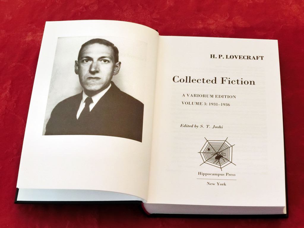 Inside HPL Image: H. P. Lovecraft's Collected Fiction: A Variorum Edition